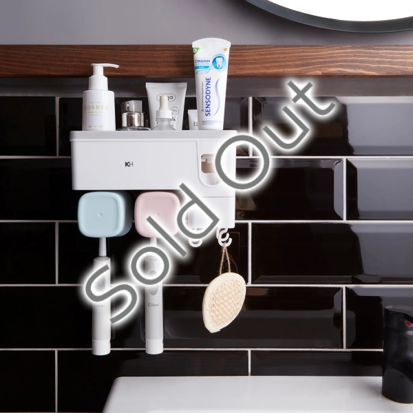 16 x 23 x 11 cm Glenda Bathroom Organizer Accessory - White