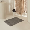 60 x 90 cm Sarah Anderson Sang Bath Mat - Grey