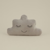 38 x 24 cm Baby Cloud Shaped Cushion - Grey