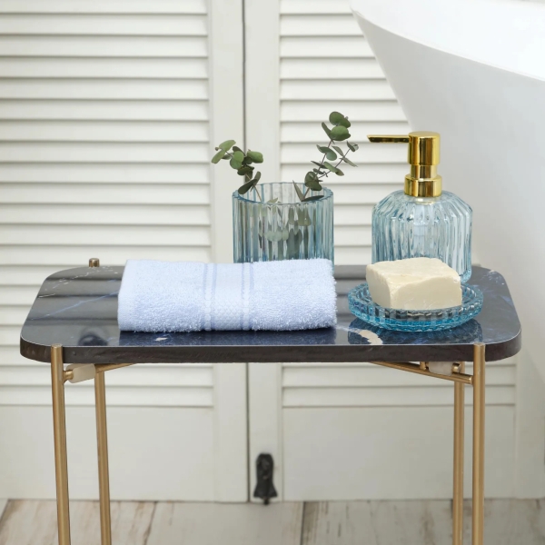 30 x 50 cm Daily Soft Cotton Hand Towel - Ice Blue