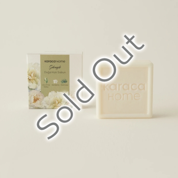100 gr Peony Natural Solid Soap - White