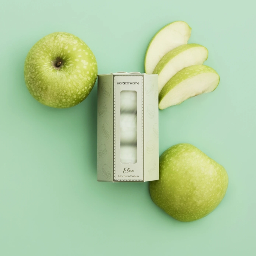 150 gr Macaron Soap Apple - Green
