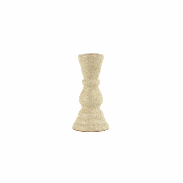 5 x 5 x 10 cm Vonda Candlestick - Natural