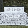 6 Pieces Orian Double Summer Blanket Set - Black