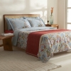 5 Pieces Flamen 200 x 220 cm Double Duvet Cover Blanket Set - Multicolor
