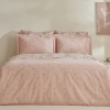 4 Pieces Flovy 200 x 220 cm Cotton Double Duvet Cover Set - Powder