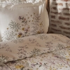 4 Pieces Lussi 160 x 220 cm Cotton Single Duvet Cover Set - Yellow / White