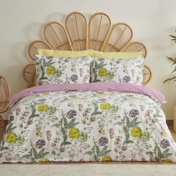 3 Pieces Sarah Anderson Blossom 160 x 220 cm Single Duvet Cover Set - Multicolor
