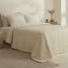 7 Pieces Ruby 200x220 cm Double Duet Set - Ecru