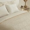 7 Pieces Ruby 200x220 cm Double Duet Set - Ecru