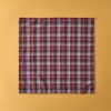 X Paw Gingham Dog Scarf - Red