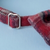 X Paw Billy Cat Rattle Bowtie Collar - Red