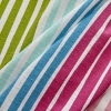 160 x 220 cm Elvis Cotton Single Pique - Indigo / Green / Pink