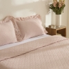 3 Pieces Arya 240 x 250 cm Double Bedspread Set - Powder