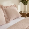3 Pieces Arya 240 x 250 cm Double Bedspread Set - Powder