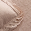 3 Pieces Arya 240 x 250 cm Double Bedspread Set - Powder
