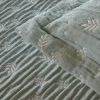 3 Pieces Sasil 240 x 250 cm Double Bedspread Set - Mint