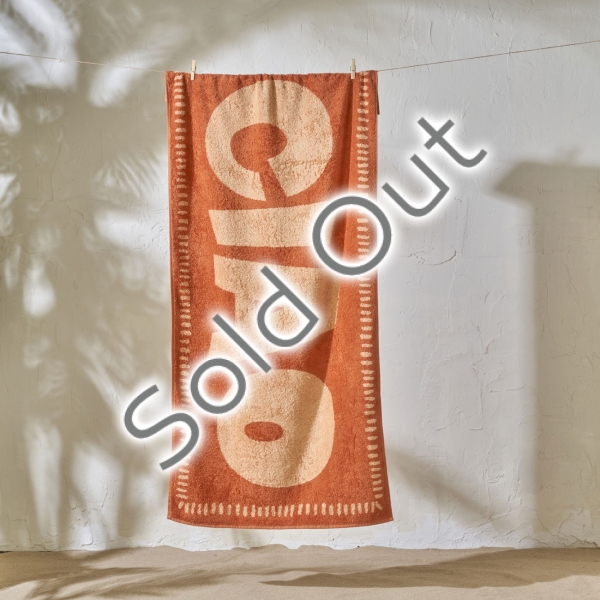 90 x 150 cm Ciao Cotton Beach Towel - Tile