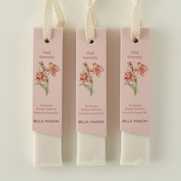 Oud Serenity 120 gr Wardrobe Soap - Salmon