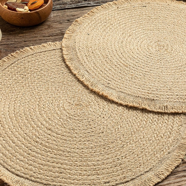 Resta Jute 2-Piece Placemat 35 cm Natural