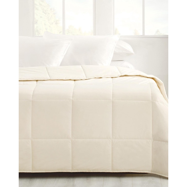 Layna Washable Wool Single Quilt 155x215 cm White