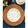 Belleza New Bone China Cake Plate 20 cm Navy Blue-Orange-Green
