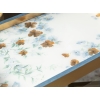 Floret Glass Decorative Tray 31x46 Cm Blue