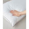 Aura Beaded Fiber Pillow 50x70 cm Gray