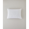 Aura Beaded Fiber Pillow 50x70 cm Gray