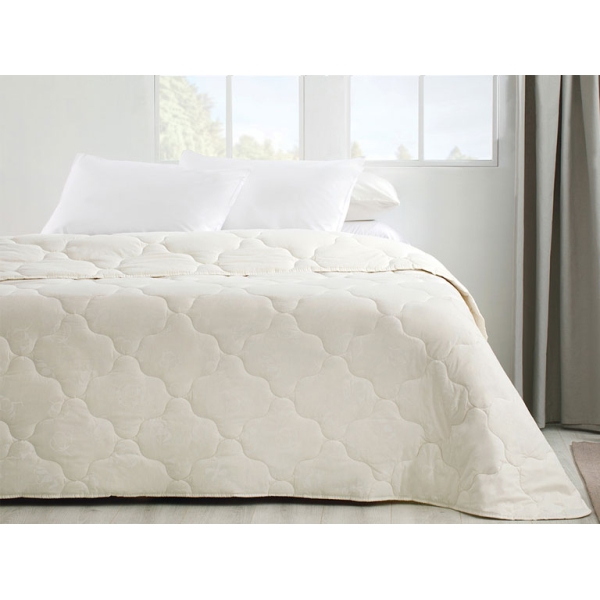 Comfy Cotton Comforter 155x215 cm White