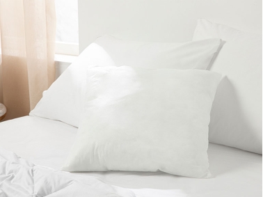 Silicone Lace Pillow 45x45 cm White