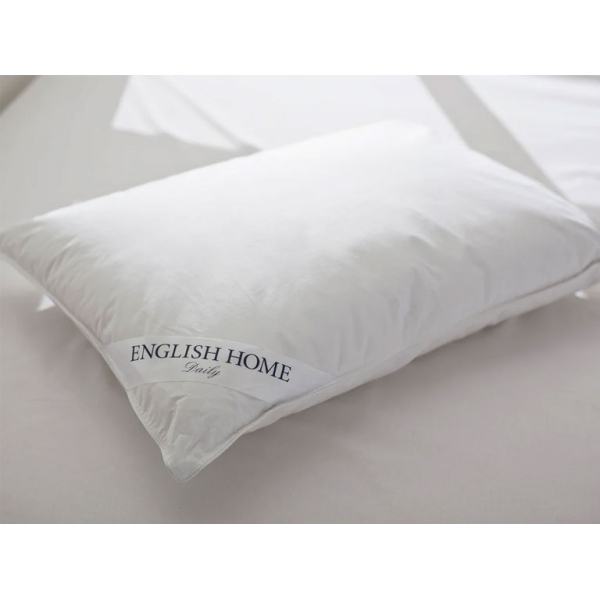 Winter Goose Feather Pillow 50x70 cm White