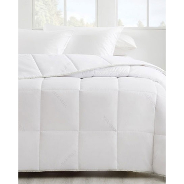 Natural Aloevera Single Quilt 155x215 cm White