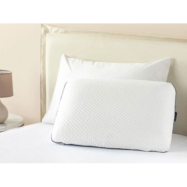 Sensitive Visco Pillow 60x40x16 cm White