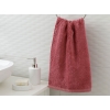 Leafy Bamboo Face Towel 50x90 cm Rose Color