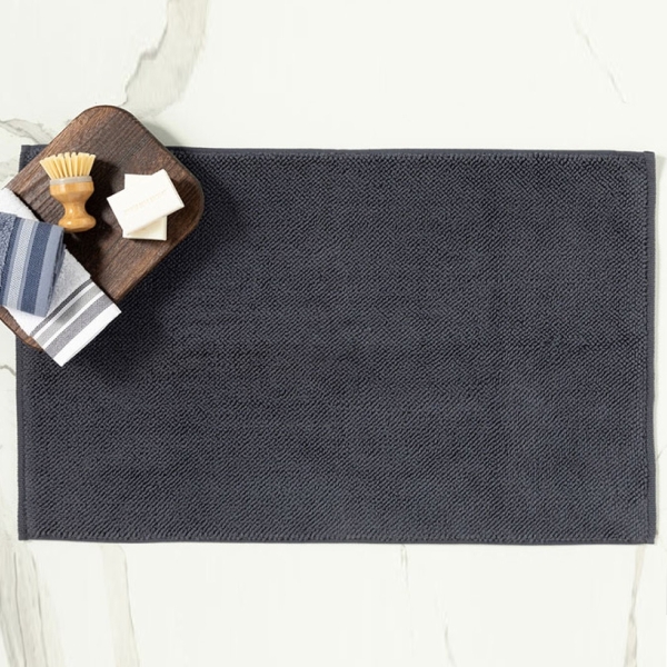 Vanity Brass Foot Towel 50x70 cm Anthracite