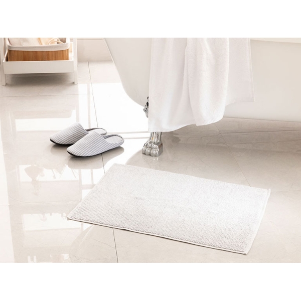 Vanity Brass Foot Towel 50x70 cm Light Grey