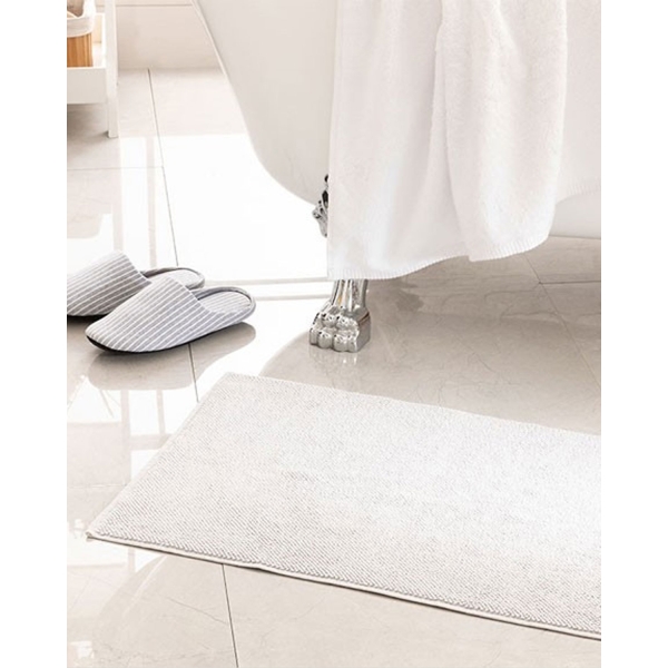 Vanity Brass Foot Towel 50x70 cm Light Grey