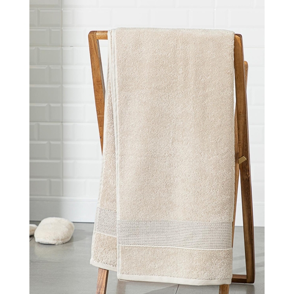 Deluxe Cottony Low Twist Bath Towel 70x140 cm Beige