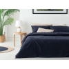 Aurora Silky Touch Double Person Duvet Cover Set 200x220 cm Midnight Blue