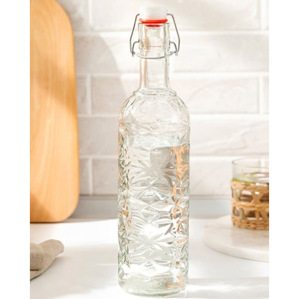 Palin Glass Bottle 1100 ml Transparent