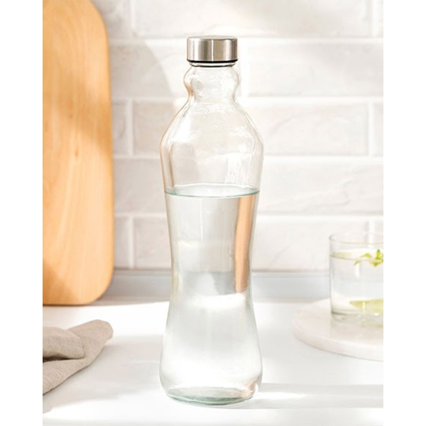 Parley Glass Bottle 1000 ml Transparent