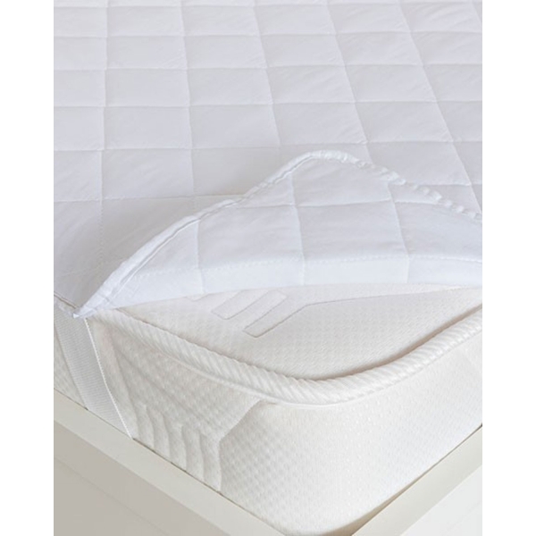 English Home For One Person Mattress Pad 100x200 cm White