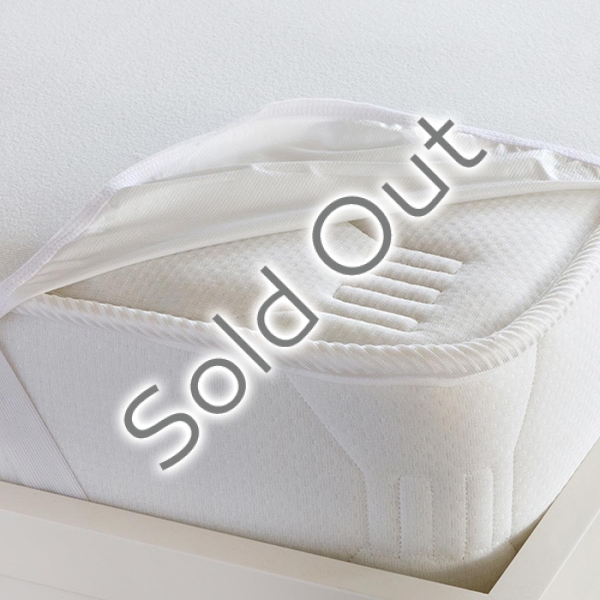 Fresh Touch Waterproof Single Mattress Protector 100x200 cm White