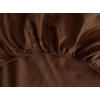 Plain Cotton Double Person Duvet Cover Set 200x220 cm Brown-Nude