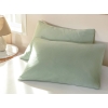 Plain Cottony 2 Set Pillowcase 50x70 cm Dark Green.