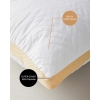Air Plus Microfiber Pillow 50x70 cm White – Gold