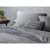 Aurora Silky Touch Single Duvet Cover Set 160x220 Cm Gray