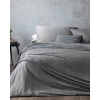 Aurora Silky Touch Single Duvet Cover Set 160x220 Cm Gray