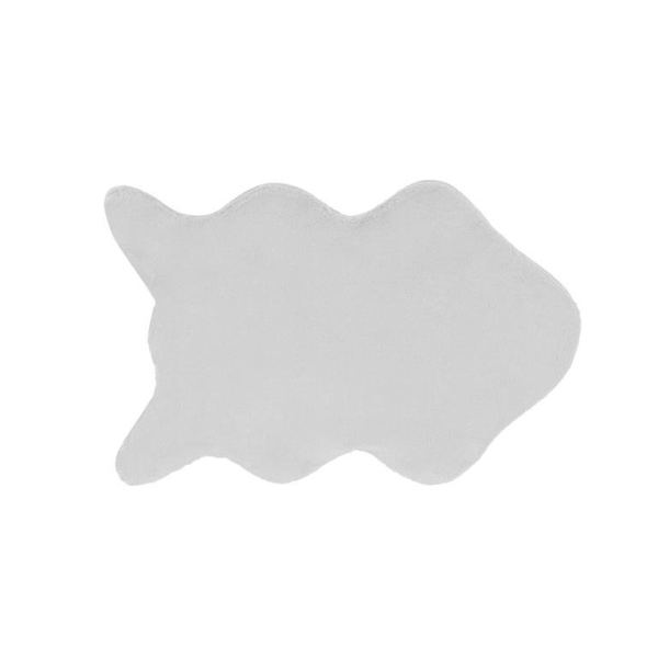 Soft Touch Rabbit Plush Post 80x150 cm Light Gray